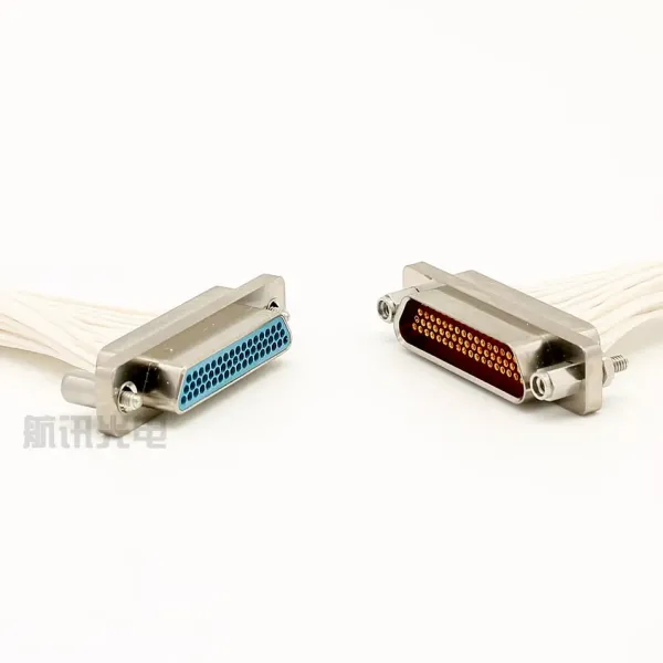 J30j-51zkp 51-Pin Rectangular Connector Male and Female Plug Sockets with Wires