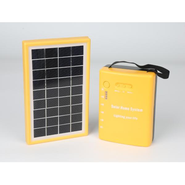 Наружные портативные системы солнечного освещения DC 9V с перезаряжаемой свинцово-кислотной батареей