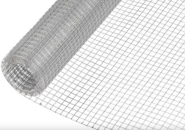 304 Stainless Steel Welded Metal Wire Mesh 1/2 inch X 1/2 inch 1m Wide 30m Length