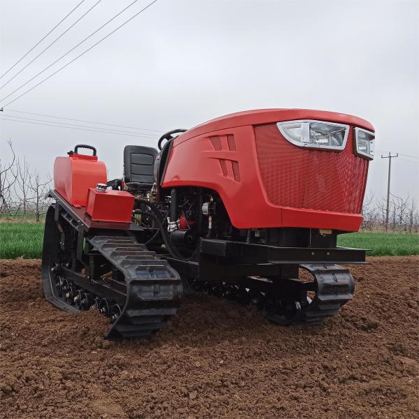 Fully Automatic Small Tiller Bulldozer Rotary 120HP Small Tracked Tractor