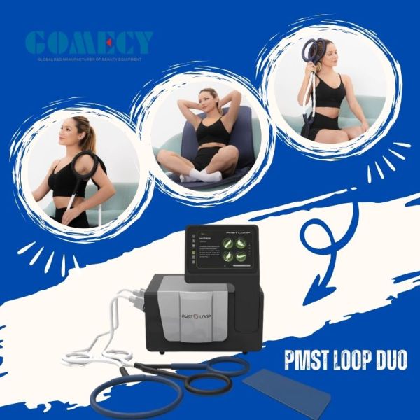 pmst Loop Duo Big Applicator Magnetic Therapy Pulsed Field Device for Physiotherapy Care Pain Management and Healing Therapy
