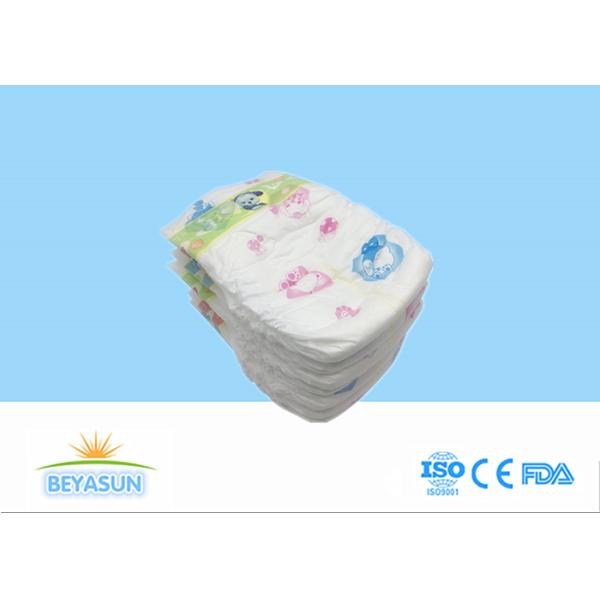 3D Leak Guard Disposable Baby Nappies , Natural Baby Diapers Super Absorbent Core