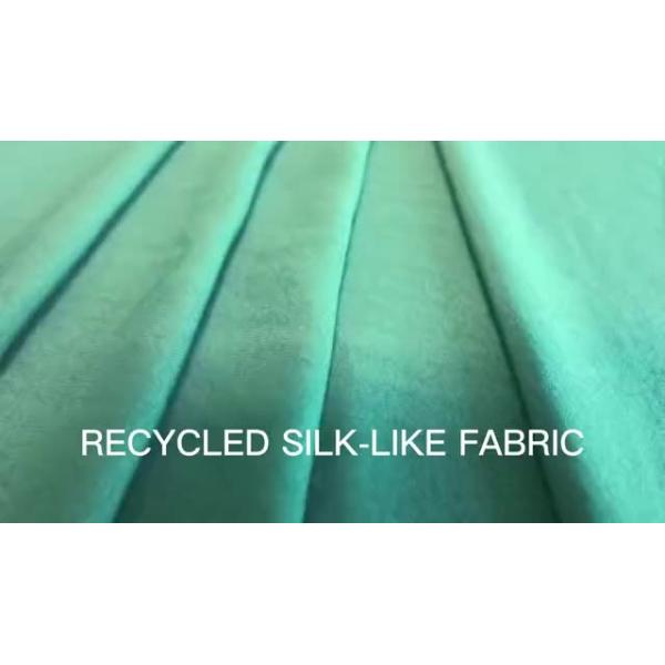 RECYCLED POLY BUBBLE fashion printing garment FABRIC