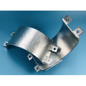 Струбцины трубы диаметра 15mm нержавеющей стали со сваренными плитами уха