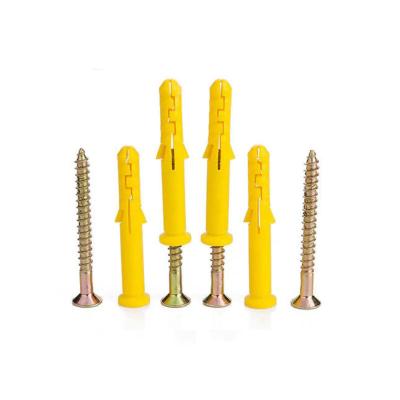Resistente à corrosão PE / PP / Nylon Anchor de expansão Resistente a intempéries Para montagem de parede / teto
