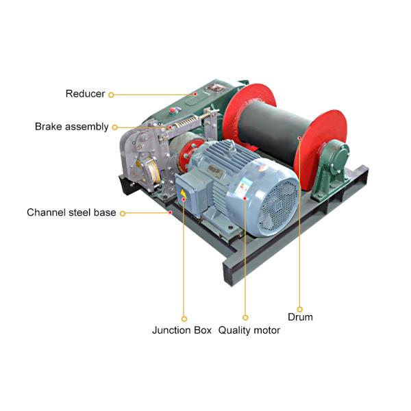 ODM Steel Wire Rope Freight Electric Capstan Winch A5