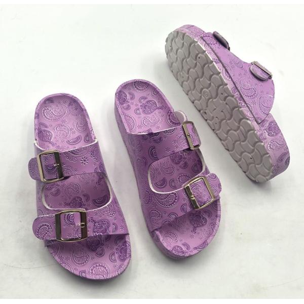 Wholesale PVC Birken Outdoor Slipper Women's Shoes Slippers Flat Bottom Beach Slippers