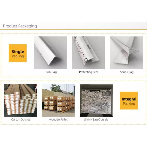 Wall Edge Metal 304 Stainless Steel Trim For Ceramic Protection