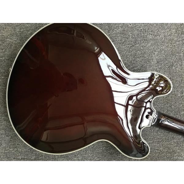 2018 New ES-339 Small Jazz Electric Guitar es 339 semi yollow body In Sunburst ES339
