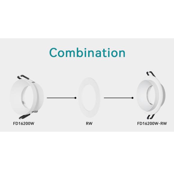 DIY Commercial Lighting Recessed Spotlight With Deep Anti-Glare Design