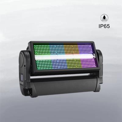 5050 1.5W RGB 3in1 LED DMX Stage Strobe Lights 8 Segments IP65