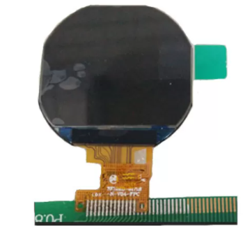 1.22 Inch Round LCD TFT Screen with 240 RGB * 240 Resolution and 300 Nits Brightness for Smart Watch