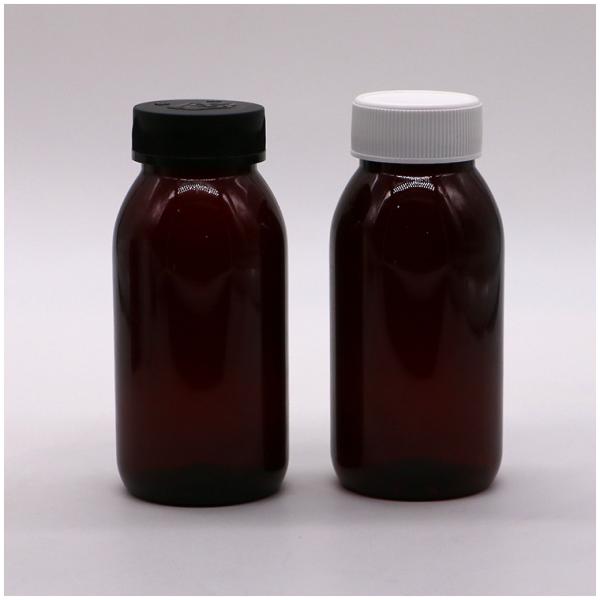 Стерильный сироп от кашля для полости рта 180 мл с пестрым крышкой