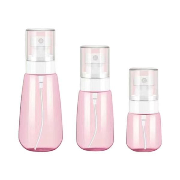 30/60/100ML Premium Refillable Cosmetic Dispenser PET Mist Spray Bottle  Lotion Conditioner Hand Sanitizer