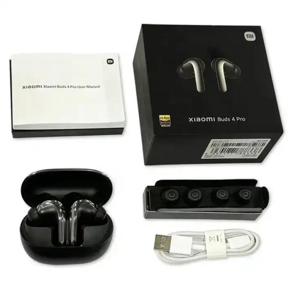 4 Pro Earphone Active Noise Reduction HiFi Sound Battery Life Headphone