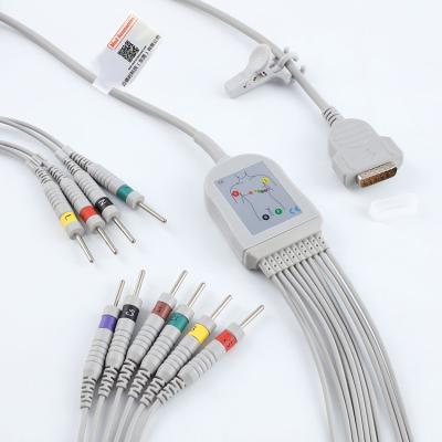 10 Cabos de ECG de chumbo