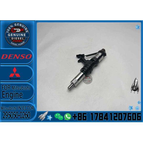 Hot Selling New Condition ME306476 Common Rail Diesel Fuel Injectors 295050-0260 for Mitsubishi Fuso 6M60-9AT EURO 5 Standard