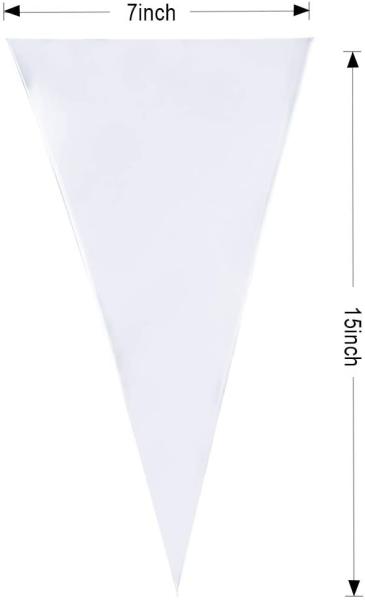 Cellophane Cone Sweet Bags