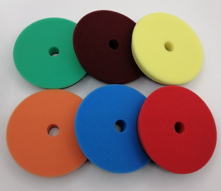 Abrasive Foam Sponge Sanding Pad Car Beauty Polishing And Waxing 150mm 125mm