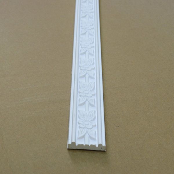 GB-82014 Pop Polyurethane Foam 3D Moisture-Proof Concrete Cornice Corners For Bedroom