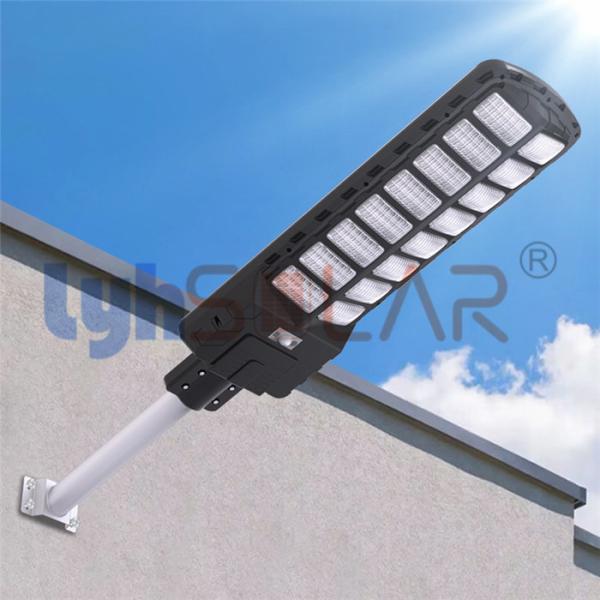 6500K Solar Street Lights Outdoor High Lighting Efficiency Over 2500Lm