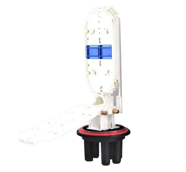 Vertical Outdoor Fiber Optic Splice Closure ABS IP68 12~96F