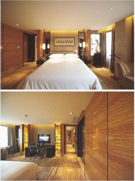 Modern Hotel Bedroom Furniture Standard Guest Room Bed Loose headboard Wall panel SR-011