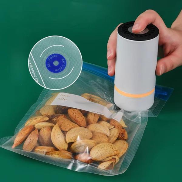Say Goodbye To Food Wastage With Food Vacuum Zipper Bags Reusable Item