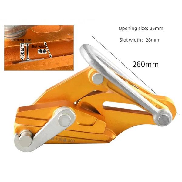 50KN Capacity Aluminum Self Gripping Clamps For Conductor 500-630sqmm