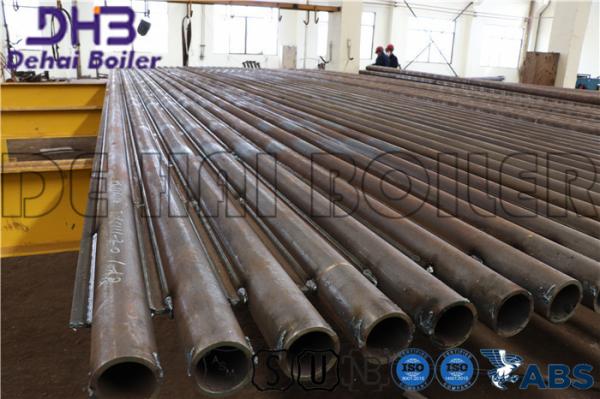 Longitudinal Fin Tube Boiler Membrane , Boiler Water Wall Tubes Erosion Protective