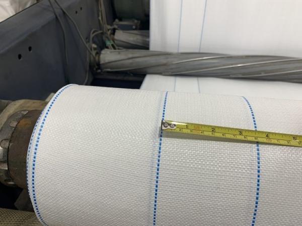 65cm Width customized colour Tubular PP Woven Fabric For PP woven Bags