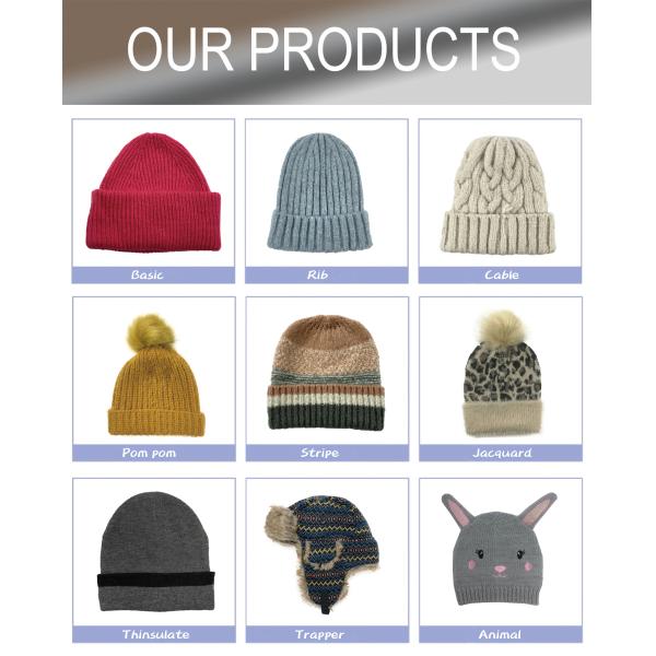 Изготовленный на заказ дизайн 56cm облака вяжет носку шляп Beanie мягкую