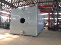 PLC Horizontal Water Tube Steam Boiler Skid Mounted Gas Oil Boiler
