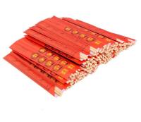 2024 venda quente Bastões de bambu lisos descartáveis Bastões individuais de papel envolvente de sushi de uso único
