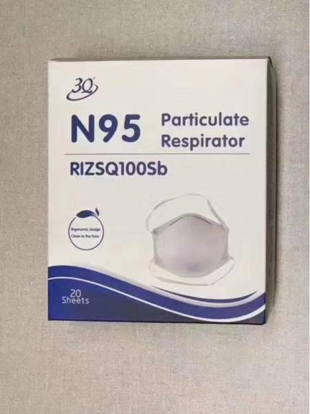 Daily Protection White 14.5*12.5cm N95 Air Mask