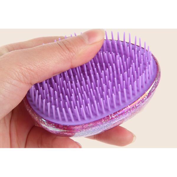 Wholesale colorful comb high quality massage brush for hair extensions