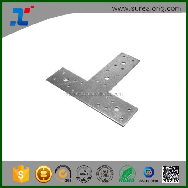 Silver Housing Connector for Greenhouses Flat Timber Connector Connection
