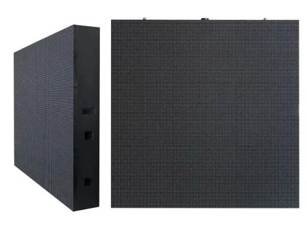 armário de alumínio exterior da tela IP65 do diodo emissor de luz de 320x320 P6.67 Front Service
