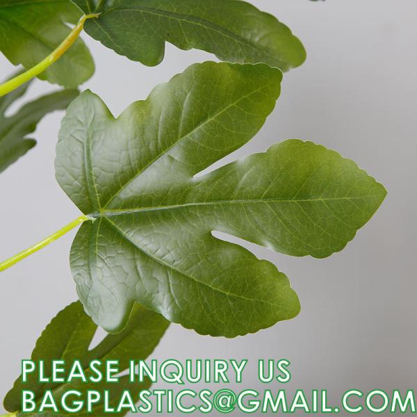 Real Touch 120cm Artificial Tree Bonsai Plant Fig Tree Ficus Carica Decorative Tree Artificial Plant Home Decor