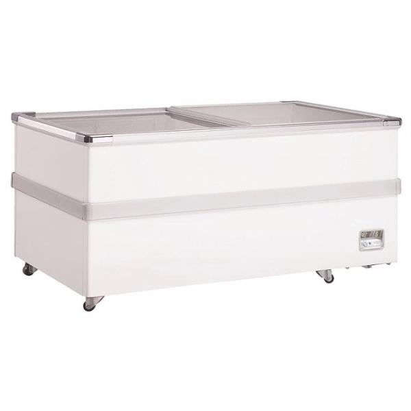 Cold Storage Commercial Chest Freezer / 580L Supermarket Island Freezer