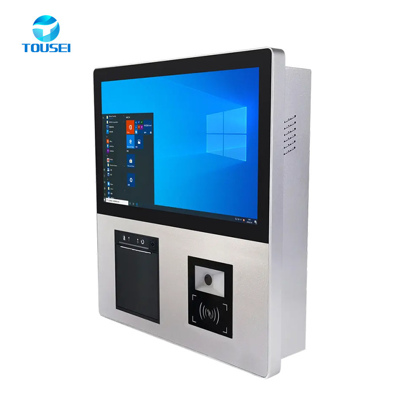 32 Capacitive Restaurant Self Service Kiosk Self Ordering OEM