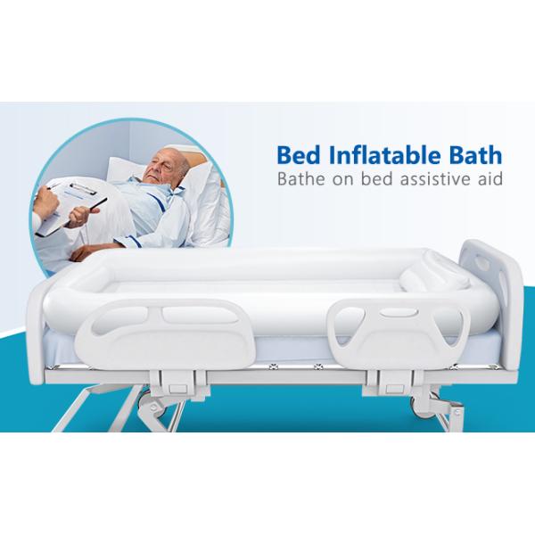 Kit de douche à côté du lit et ensemble de baignoire pour adultes gonflables