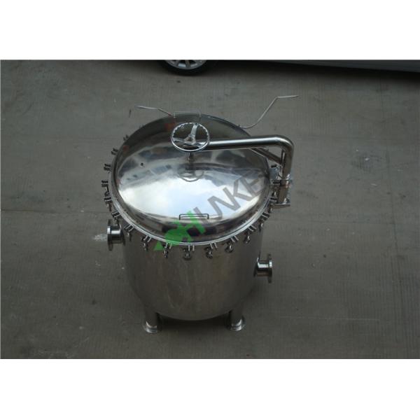 Water Filtration Cartridge Filter Housing Stainless Steel 304 316 Material