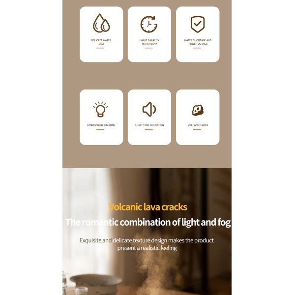 Color Changing Light Ultrasonic Humidifier Auto Shut Off For Home And Office