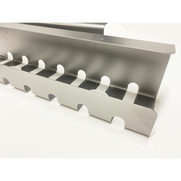 Домашний офис Столовой кабельный держатель 43 x 10 x 10 см с силовым покрытием из углеродистой стали