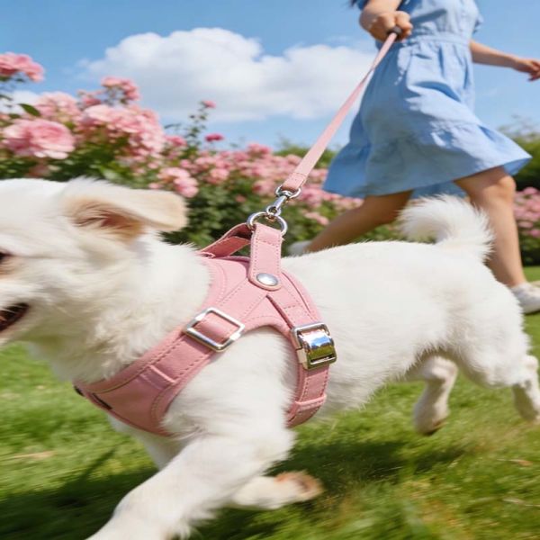 Heavy Duty Reflective Pet Harness, Adjustable Comfortable Anti-Pull Custom Print Dog Outdoor Harness
