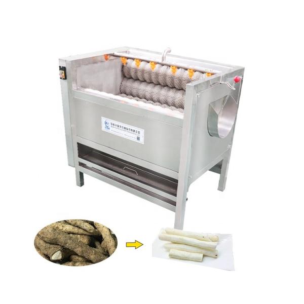 Multi Brush Potato Peelers a Cassava Mussel Cleaning Shrimp Washing Machine Washing and Peeling Vegetables 2 Years CN;HEN SUS304