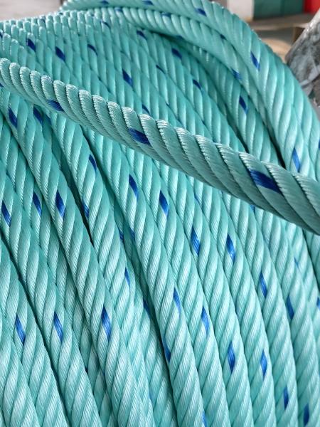 8 Strand Galvanized PP Combination Rope Fishing Use