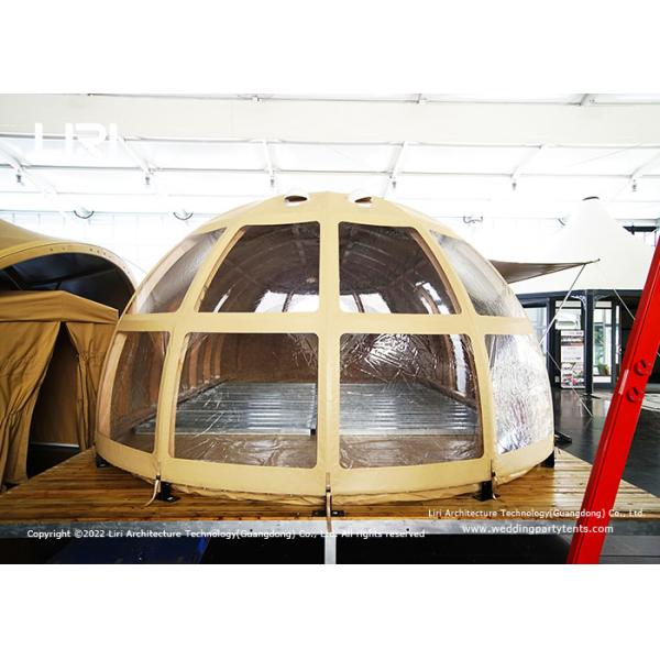 Domos PVC Geodesic Panorama Dome Tent Camping Restaurant And Accommodation