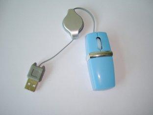 el frenquency 2.4GHz ató con alambre el ratón inalámbrico del Trackball del USB con la voluta ligera llevada WES-M-006